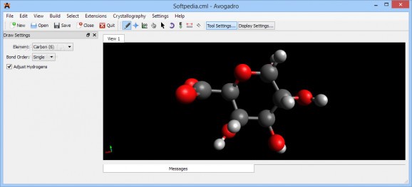 Avogadro screenshot