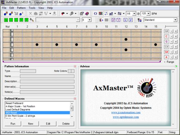 AxMaster screenshot