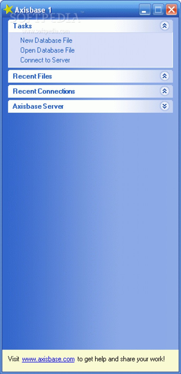 Axisbase screenshot