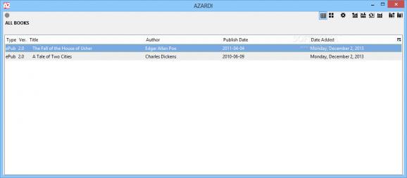 AZARDI (formerly Azardi eReader) screenshot
