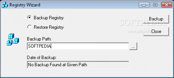 BF Registry Wizard screenshot
