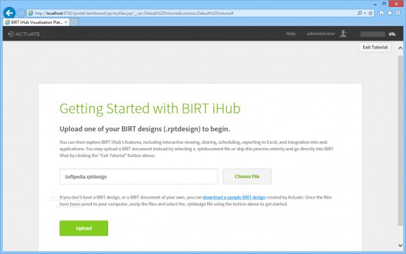 BIRT iHub F-Type screenshot