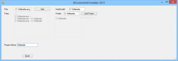 BJCustomSoft Installer screenshot