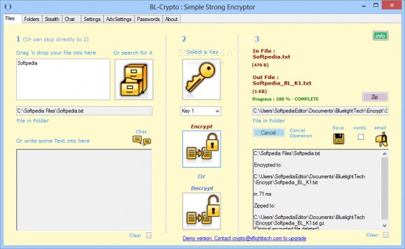 BL-Crypto screenshot