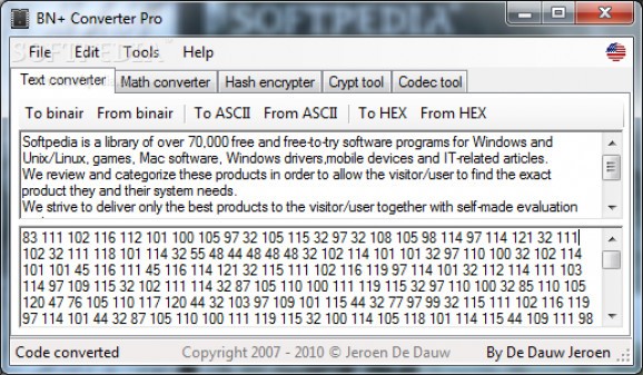BN+ Converter Pro screenshot
