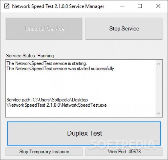 Network Speed Test screenshot