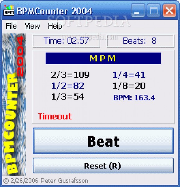 BPMCounter screenshot