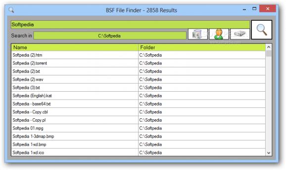 BSF File Finder screenshot