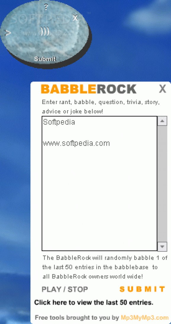 Babble Rock screenshot
