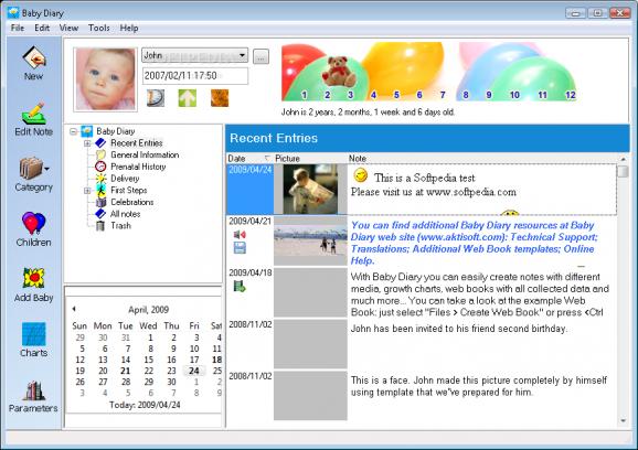 Baby Diary screenshot