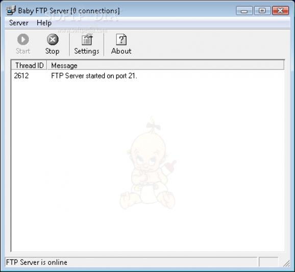 Baby FTP Server screenshot