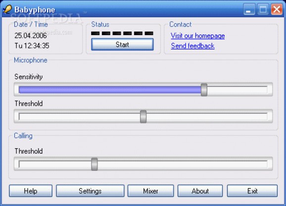 Babyphone PC screenshot