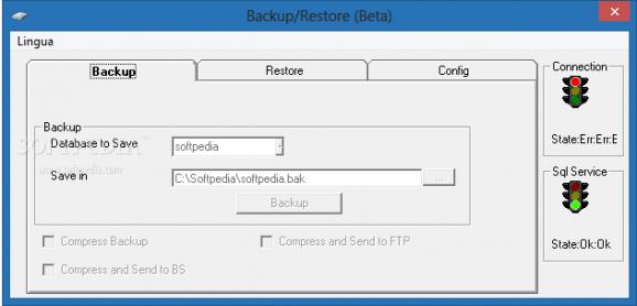 Backup/Restore screenshot
