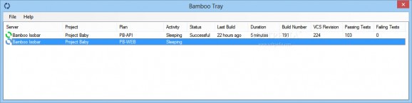 Bamboo Tray screenshot