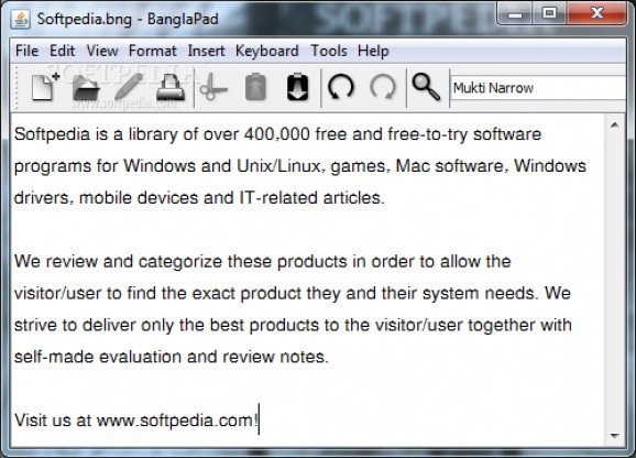 BanglaPad screenshot