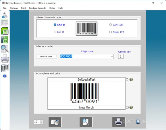 Barcode Express screenshot