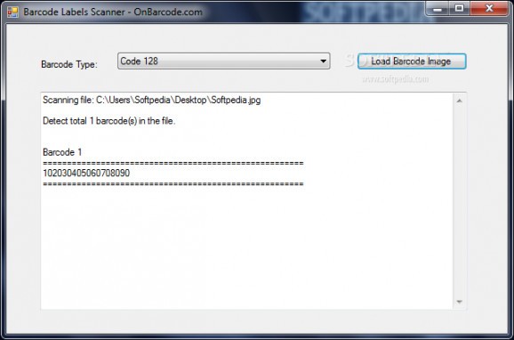 Barcode Labels Scanner screenshot