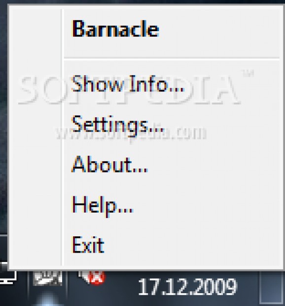 Barnacle screenshot