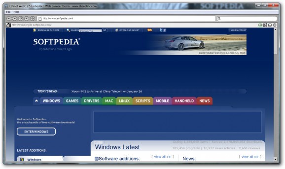 Barracuda Web Browser screenshot