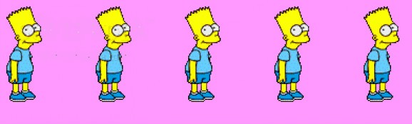 Bart Moonwalks screenshot