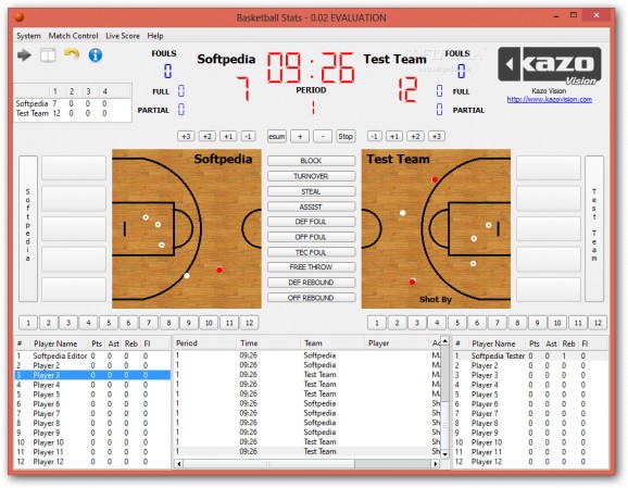 Basketball Stats screenshot
