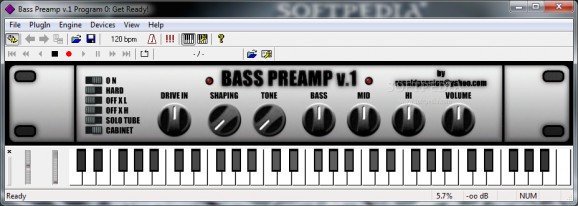 Bass Preamp screenshot