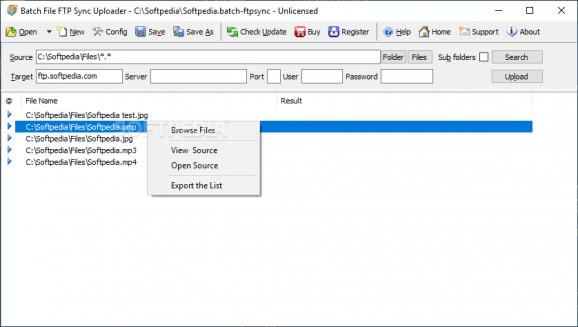 Batch File FTP Sync Uploader screenshot