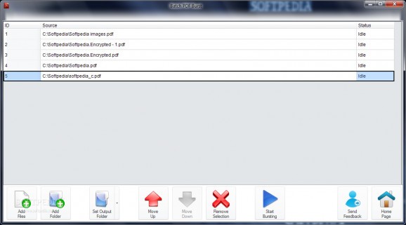 Batch PDF Burst screenshot
