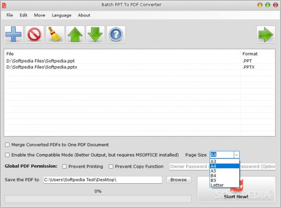 Batch PPT to PDF Converter screenshot