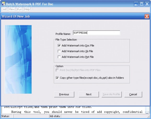 Batch Watermark & PDF For Doc screenshot