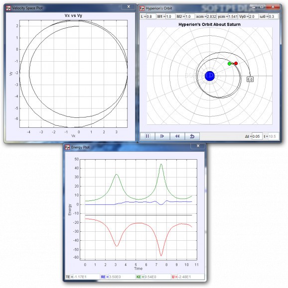 Baton Orbit Model screenshot