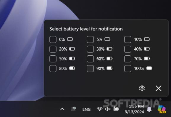 Battery Level Notification screenshot
