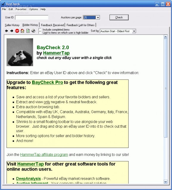 BayCheck screenshot