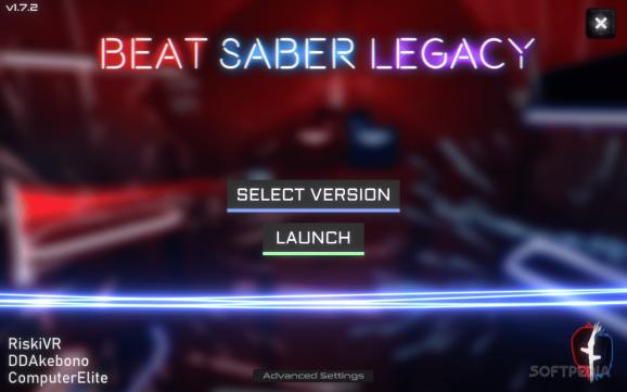 Beat Saber Legacy Launcher screenshot