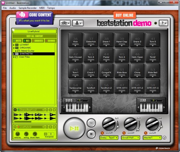 Beatstation screenshot