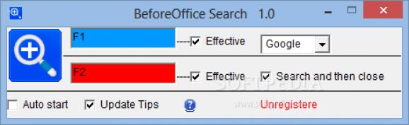BeforeOffice Search screenshot