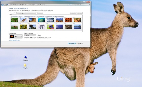 Best of Bing: Australia Windows 7 Theme screenshot