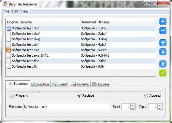 Bica File Renamer screenshot