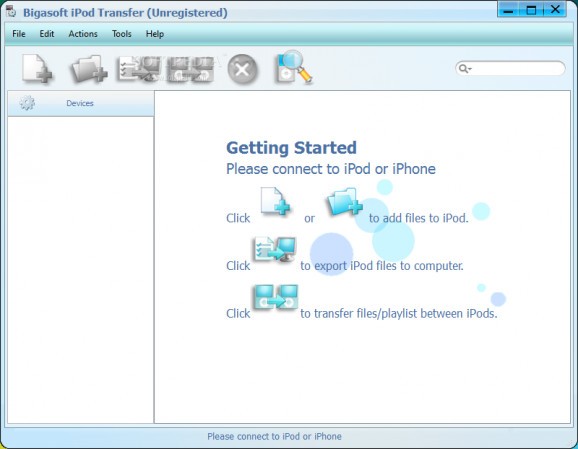 Bigasoft iPod Transfer screenshot
