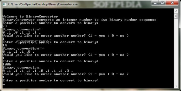 BinaryConverter screenshot