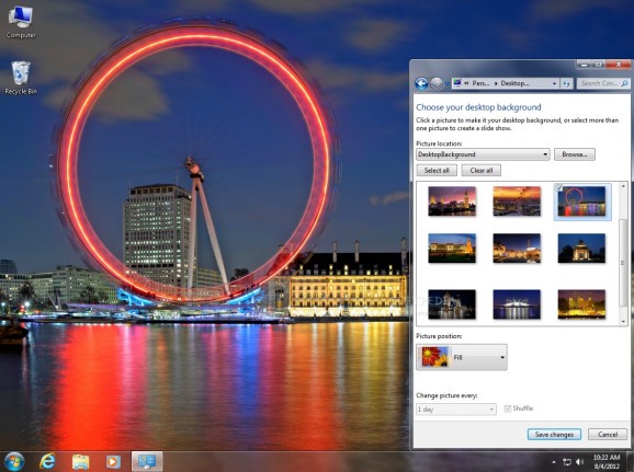 Bing Wallpaper and Screensaver Pack: London screenshot