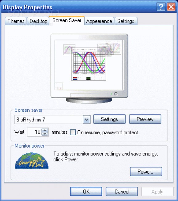 BioRhythms ScreenSaver screenshot