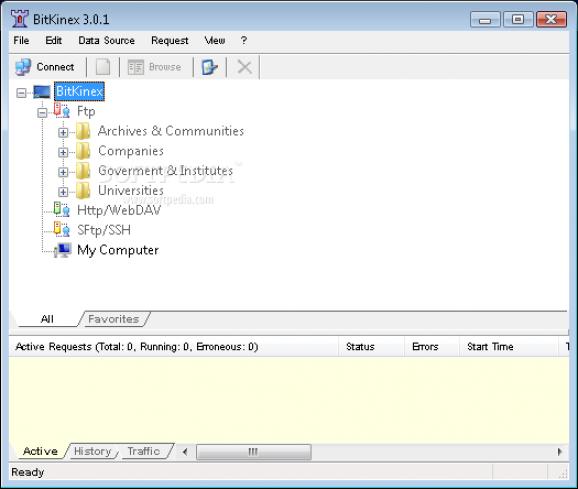 BitKinex FTP Client screenshot