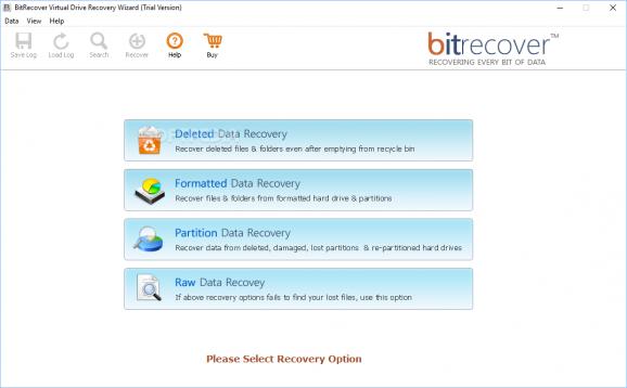 BitRecover Virtual Drive Recovery Wizard screenshot