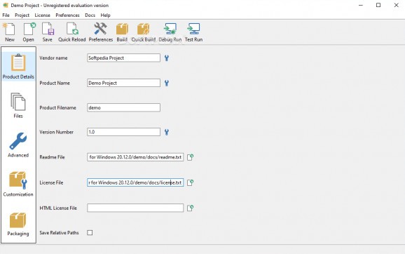 VMware InstallBuilder Enterprise screenshot