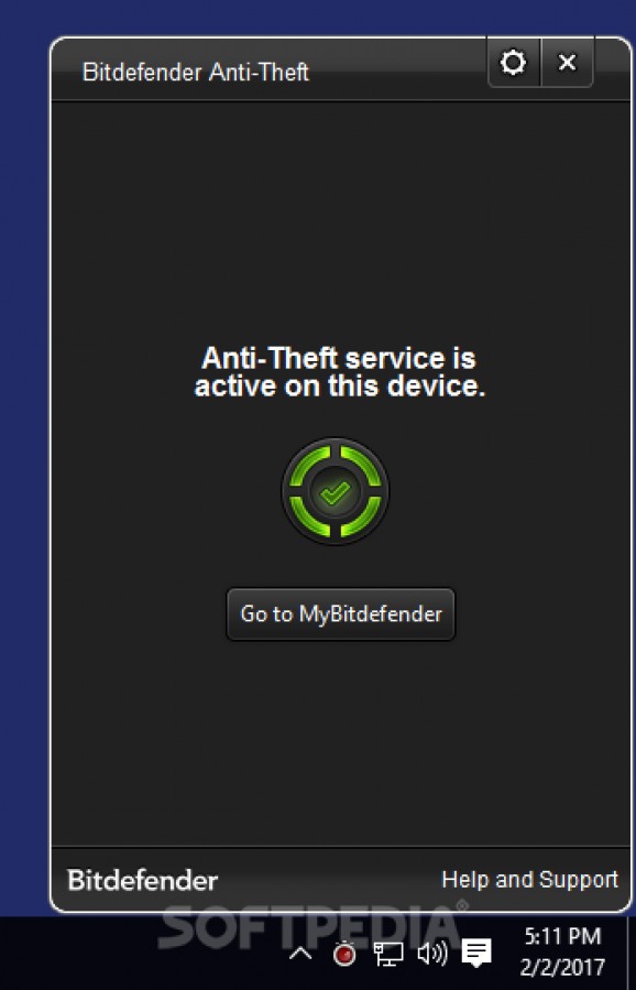 Bitdefender Anti-Theft screenshot
