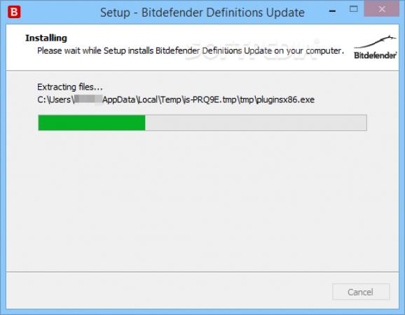 BitDefender Virus Definitions screenshot