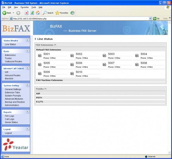 BizFAX - FAX Server for Enterprise screenshot