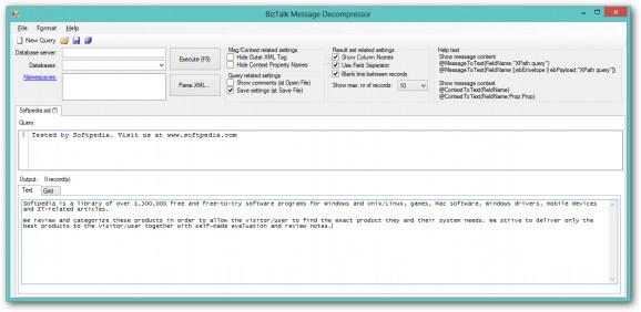 BizTalk Message Decompressor screenshot