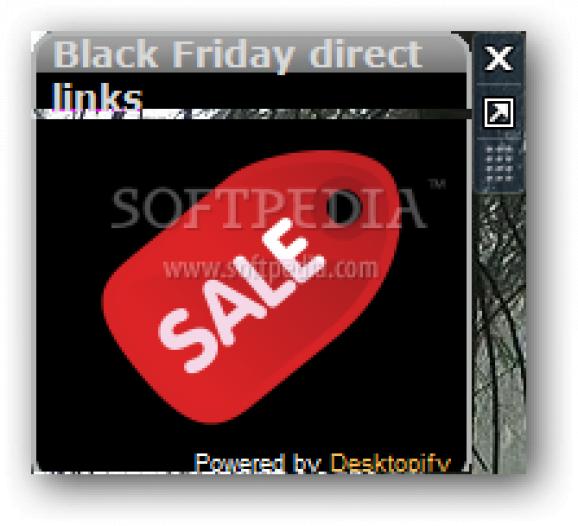 Black Friday direct links screenshot
